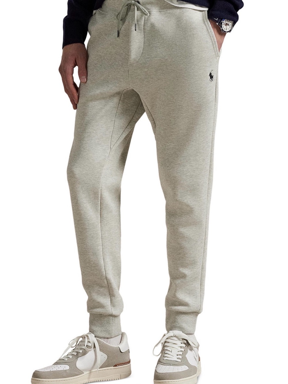 Polo by Ralph Lauren Light Heather Gray Drawstring Joggers